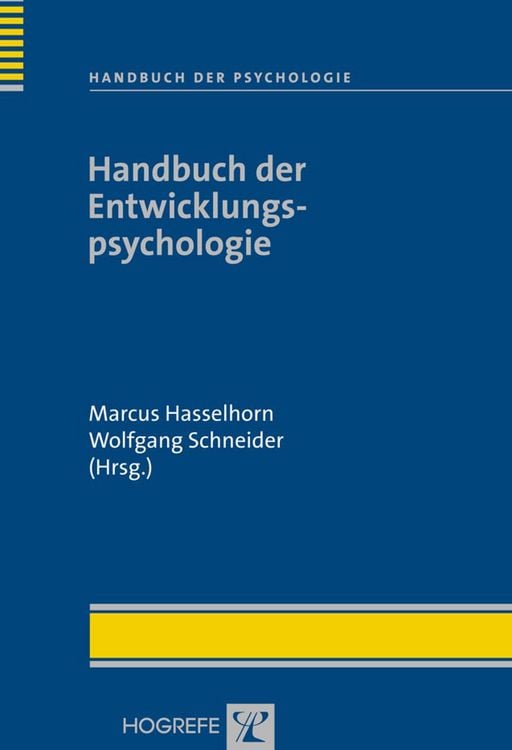 Bild vom Artikel Handbuch der Entwicklungspsychologie vom Autor Marcus Hasselhorn