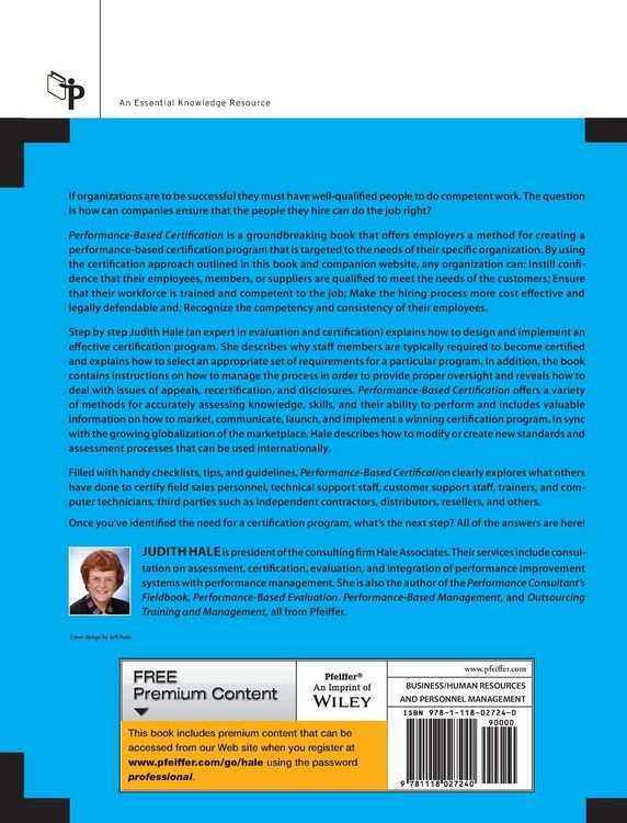 Produktbild: Performance-Based Certification