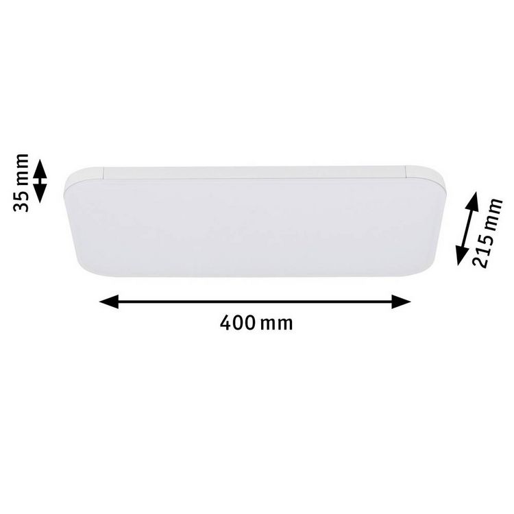 Produktbild: Paulmann URail Panel Campo LED-Pendelleuchte URail 17W Wei&szlig;