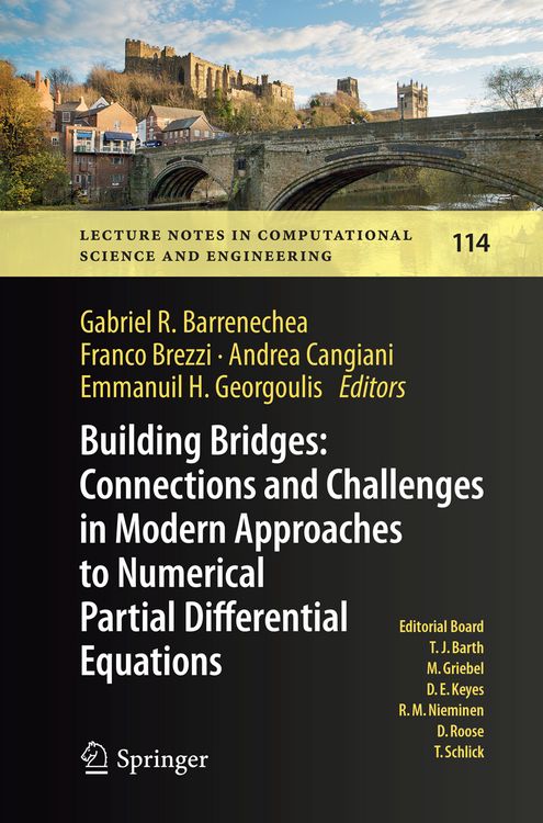 Produktbild: Building Bridges: Connections and Challenges in Modern Approaches to Numerical Partial Differential Equations