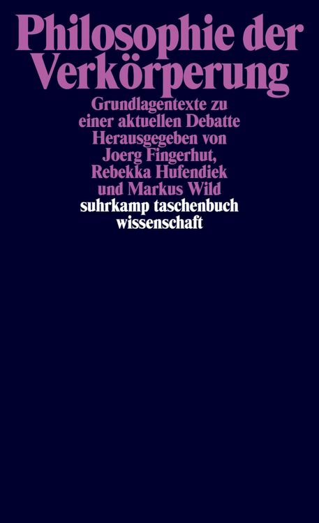 Produktbild: Philosophie der Verk&ouml;rperung