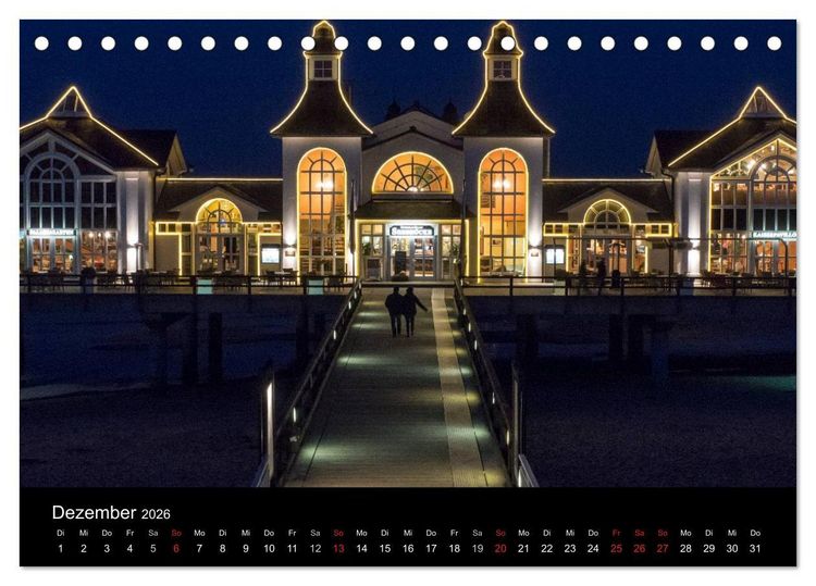 Produktbild: Gesehen auf - R&uuml;gen und Hiddensee (Tischkalender 2026 DIN A5 quer), CALVENDO Monatskalender