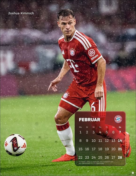 Produktbild: FC Bayern M&uuml;nchen Posterkalender 2027