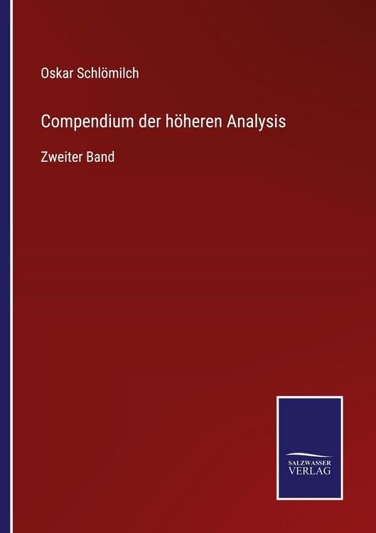 Produktbild: Compendium der h&ouml;heren Analysis