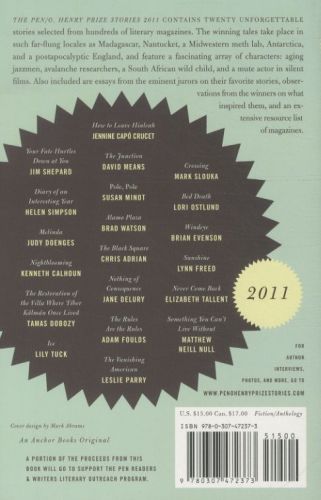 Produktbild: PEN/O. Henry Prize Stories 2011
