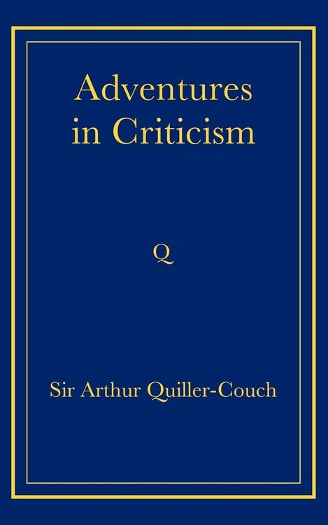 Produktbild: Adventures in Criticism