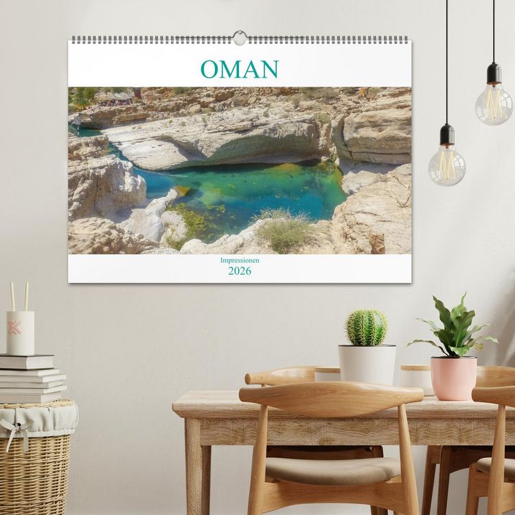 Produktbild: Oman - Impressionen (Wandkalender 2026 DIN A2 quer), CALVENDO Monatskalender