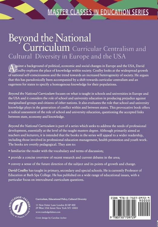 Produktbild: Beyond the National Curriculum
