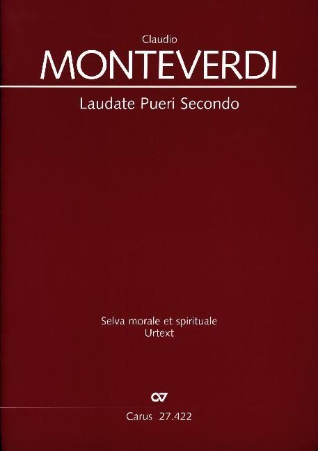 Produktbild: Laudate pueri, Partitur. Band 2
