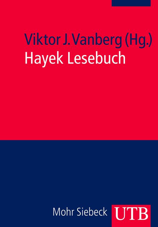Produktbild: Hayek Lesebuch