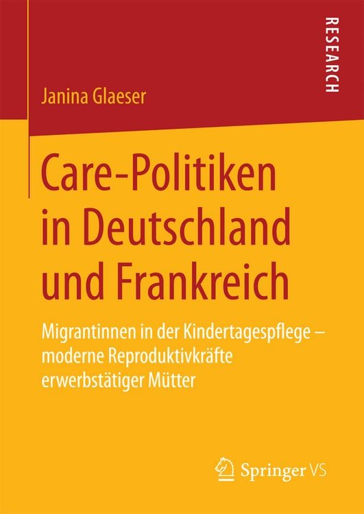 Produktbild: Care-Politiken in Deutschland und Frankreich