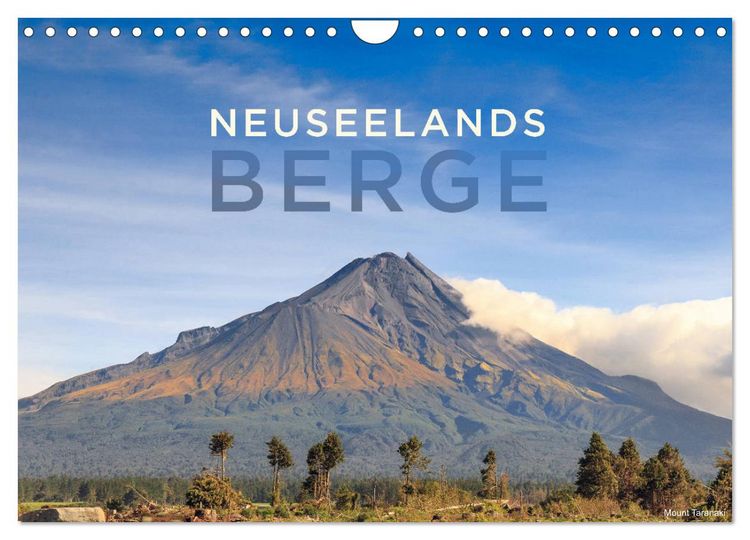 Produktbild: Neuseelands Berge (Wandkalender 2026 DIN A4 quer), CALVENDO Monatskalender