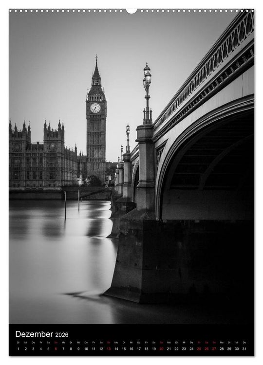 Produktbild: Big City London (Wandkalender 2026 DIN A2 hoch), CALVENDO Monatskalender