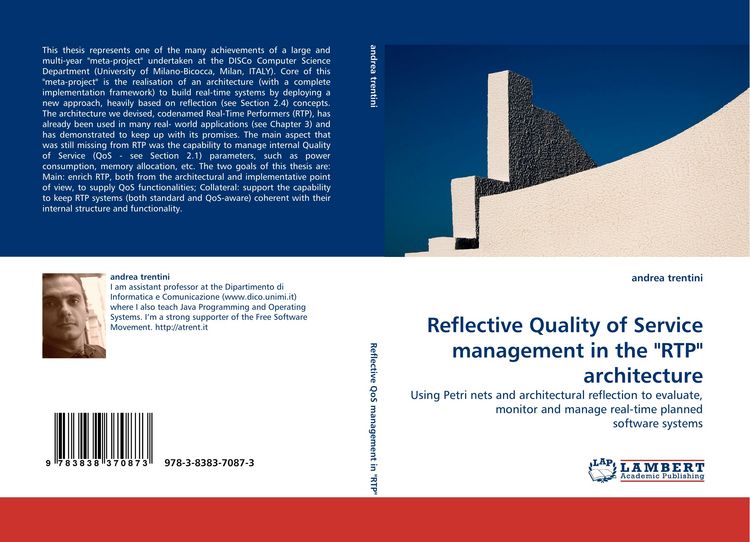 Produktbild: Reflective Quality of Service management in the "RTP" architecture