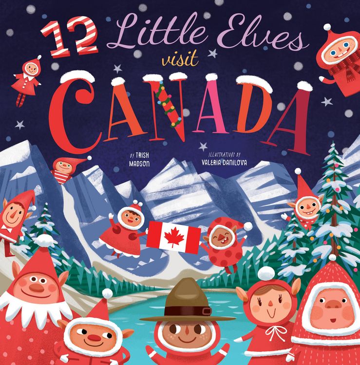 Produktbild: 12 Little Elves Visit Canada
