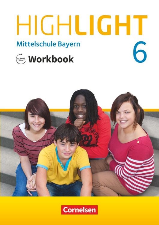 Produktbild: Highlight 6. Jahrgangsstufe - Mittelschule Bayern - Workbook mit Audios online