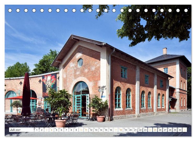 Produktbild: Rosenheim - Die Stadt vor den Bergen (Tischkalender 2027 DIN A5 quer), CALVENDO Monatskalender