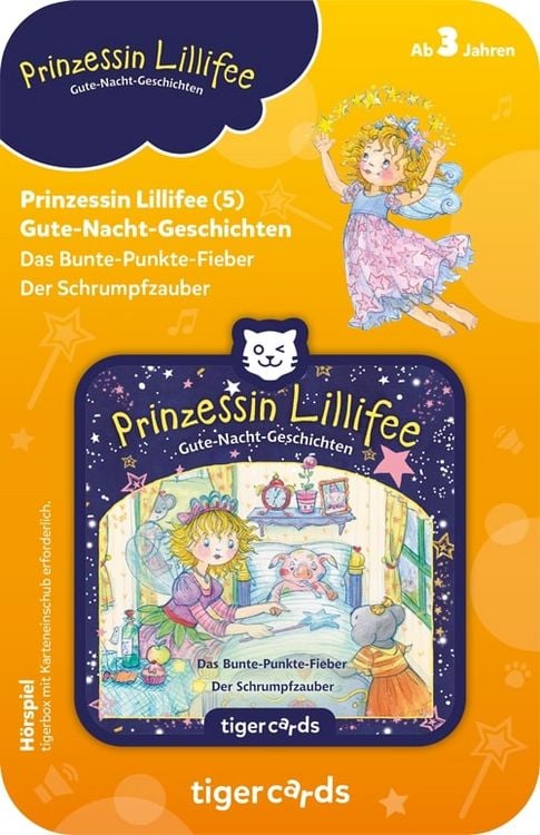 Produktbild: tigercard - Prinzessin Lillifee - Gute-Nacht-Geschichten Folge 9+10