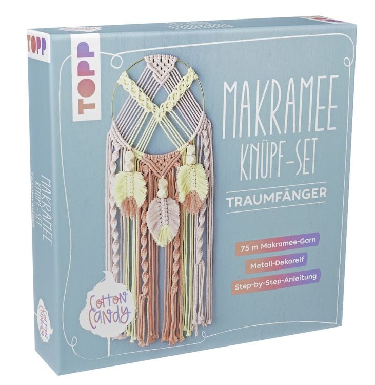Produktbild: Makramee Knüpf-Set: Traumfänger