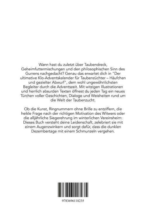 Produktbild: Der ultimative Klo-Adventskalender f&uuml;r Taubenz&uuml;chter
