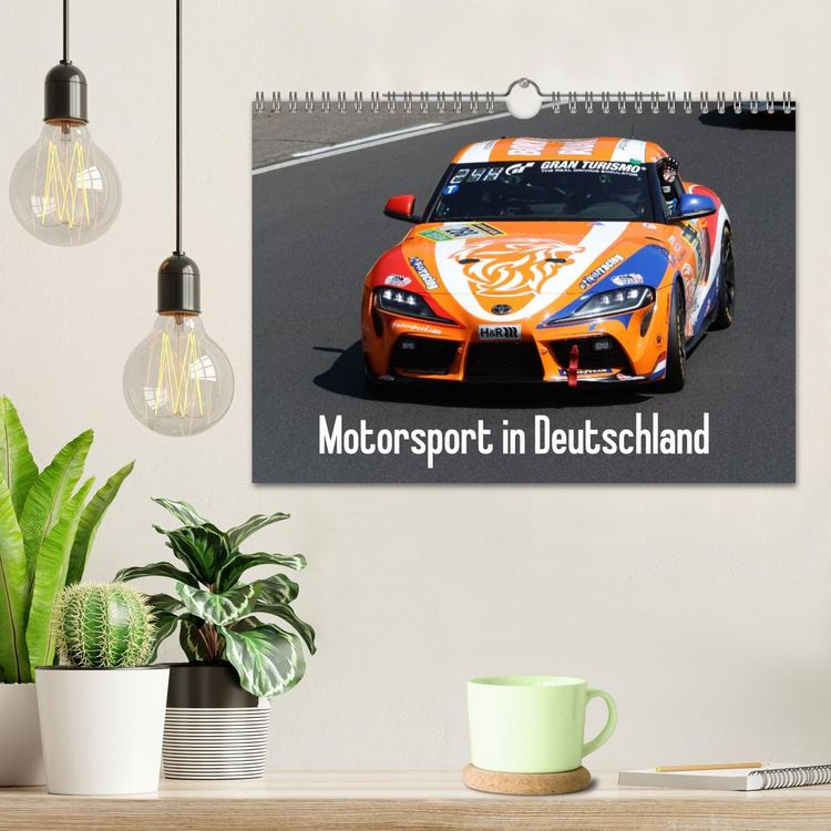 Produktbild: Motorsport in Deutschland (Wandkalender 2026 DIN A4 quer), CALVENDO Monatskalender