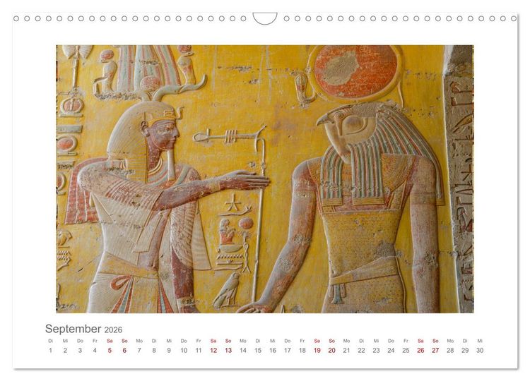 Produktbild: &Auml;gypten - unterwegs mit Julia Hahn (Wandkalender 2026 DIN A3 quer), CALVENDO Monatskalender