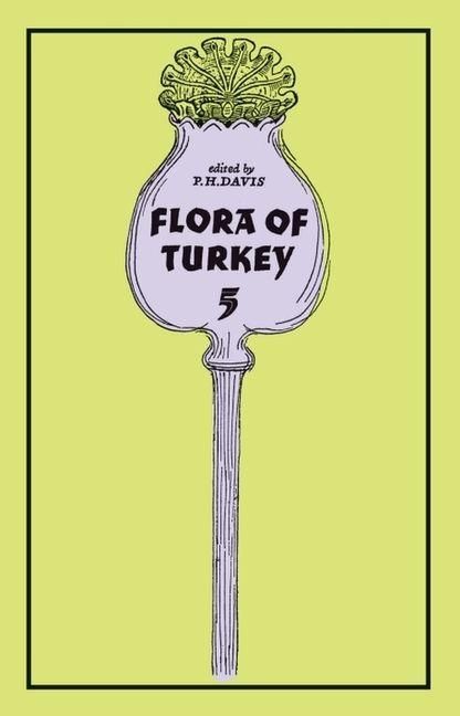 Produktbild: Flora of Turkey, Volume 5