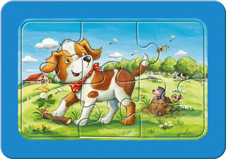 Produktbild: Puzzle Ravensburger Meine Tierfreunde 3 X 6 Teile