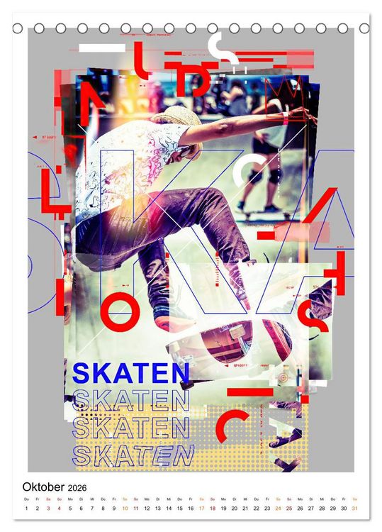 Produktbild: Sport im Focus (Tischkalender 2026 DIN A5 hoch), CALVENDO Monatskalender