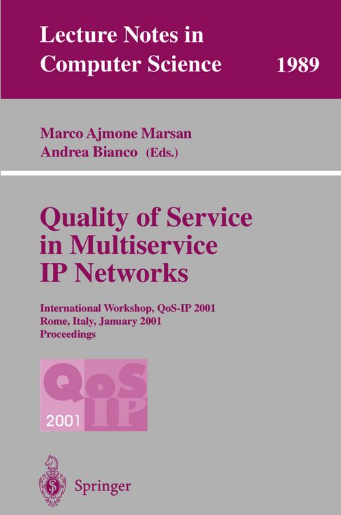 Produktbild: Quality of Service in Multiservice IP Networks