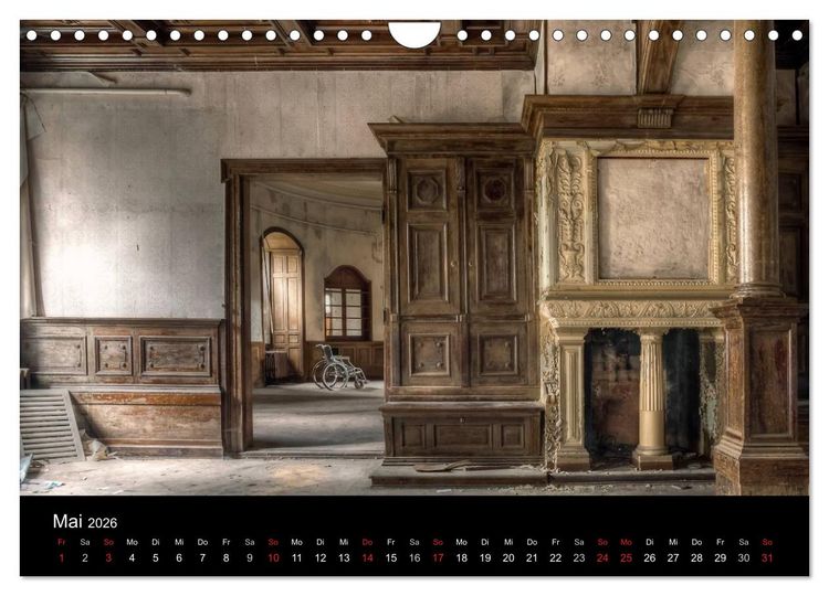 Produktbild: Verlassene Orte im Harz (Wandkalender 2026 DIN A4 quer), CALVENDO Monatskalender