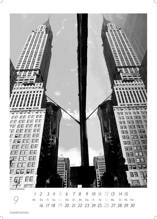 Produktbild: New York schwarz-weiss Kalender 2027 &ndash; Wandkalender | Fotokalender Nordamerika 59x42cm Grosses Format - Eleganter Schwarz-Wei&szlig;-Print mit beeindruckenden New York City Motiven