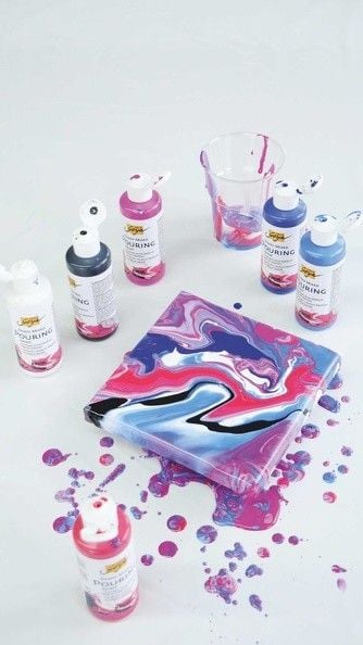 Produktbild: KREUL SOLO GOYA Ready Mixed Pouring 6er Set 80 ml