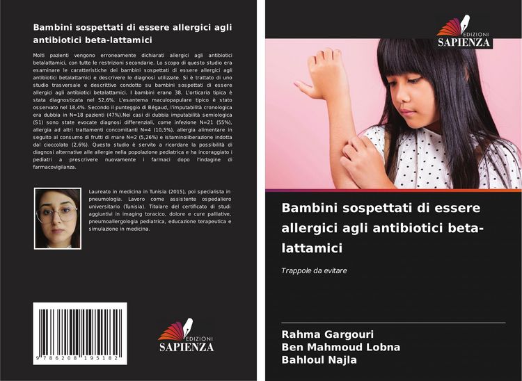 Produktbild: Bambini sospettati di essere allergici agli antibiotici beta-lattamici