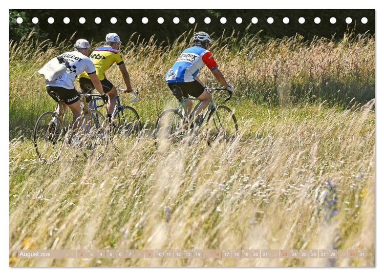 Produktbild: Sonne in den Speichen - Faszination Rennrad (Tischkalender 2026 DIN A5 quer), CALVENDO Monatskalender