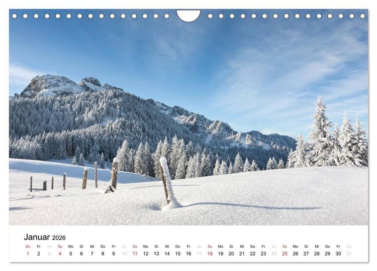 Produktbild: Der Isarwinkel (Wandkalender 2026 DIN A4 quer), CALVENDO Monatskalender
