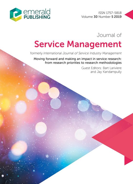 Produktbild: Moving Forward and Making an Impact in Service Research