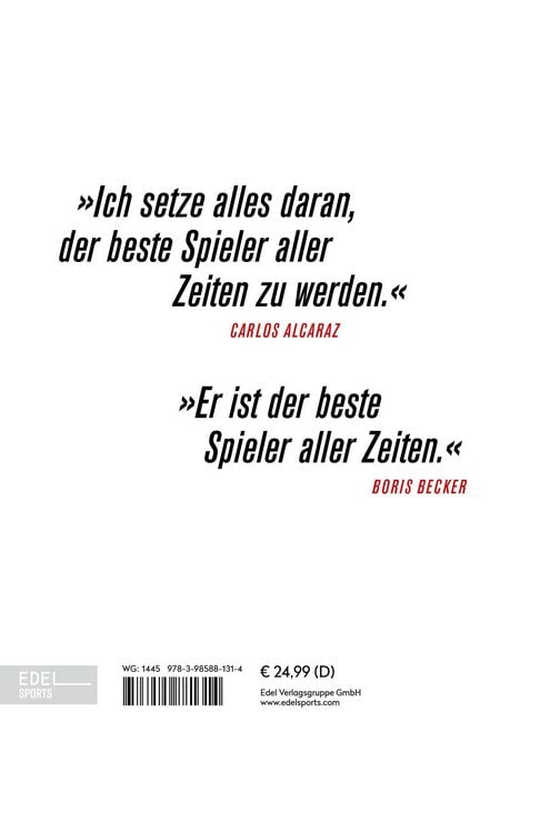 Produktbild: Inside Alcaraz &ndash; Die erste Biografie zum kommenden Superstar im Herrentennis