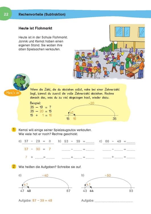 Klett So werde ich spitze! Mathe, Rechnen bis 100, 2. Klasse