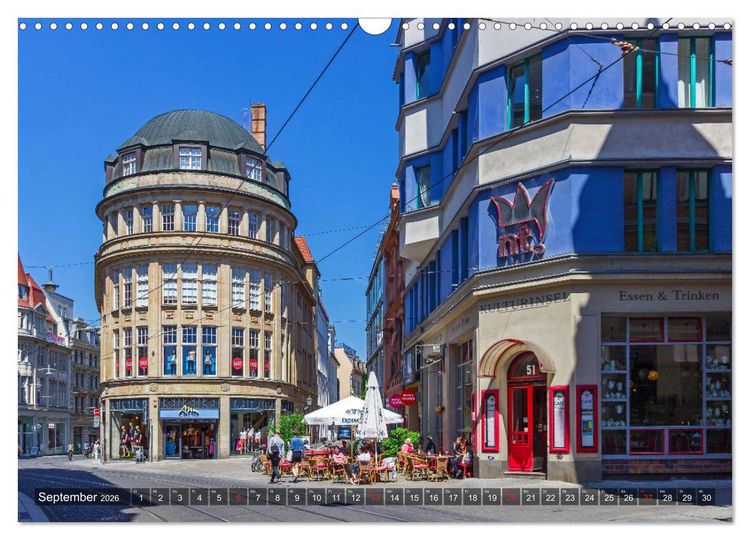 Produktbild: Unterwegs in Halle (Wandkalender 2026 DIN A3 quer), CALVENDO Monatskalender