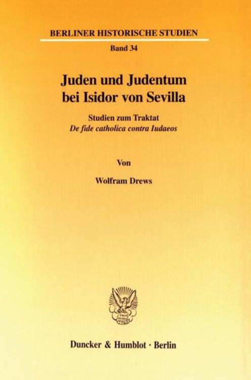 Produktbild: Juden und Judentum bei Isidor von Sevilla.