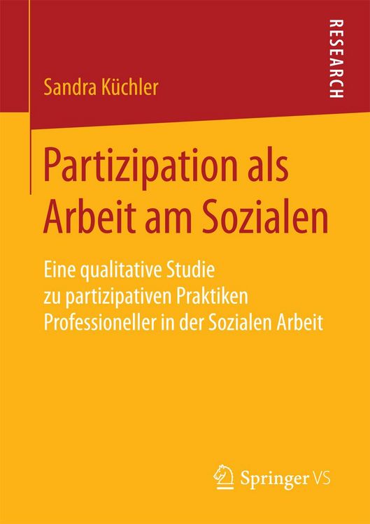 Produktbild: Partizipation als Arbeit am Sozialen