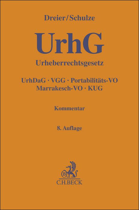 Produktbild: Gelbe Erläuterungsbücher / Urheberrechtsgesetz. UrhG