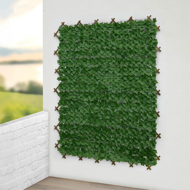 Produktbild: Sichtschutzmatte Efeu 3x1m, gr&uuml;n, Kunststoff, 100x300 cm, pflegeleicht und wetterbest&auml;ndig