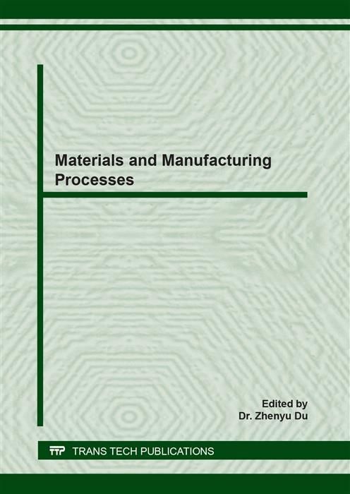 Produktbild: Materials and Manufacturing Processes