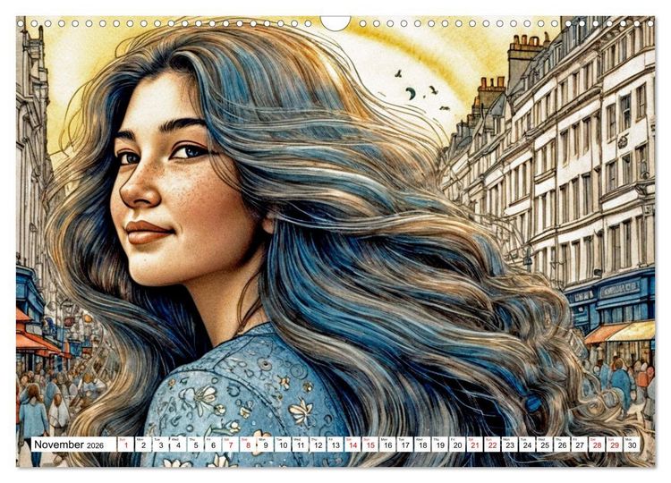 Produktbild: Bella Unveiled - Twelve moments of charm and spirit (Wall Calendar 2026 DIN A3 landscape), CALVENDO 12 Month Wall Calendar