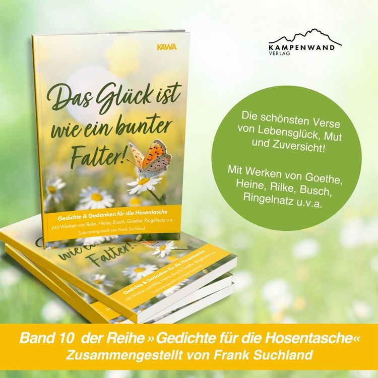 Produktbild: Das Gl&uuml;ck ist wie ein bunter Falter!