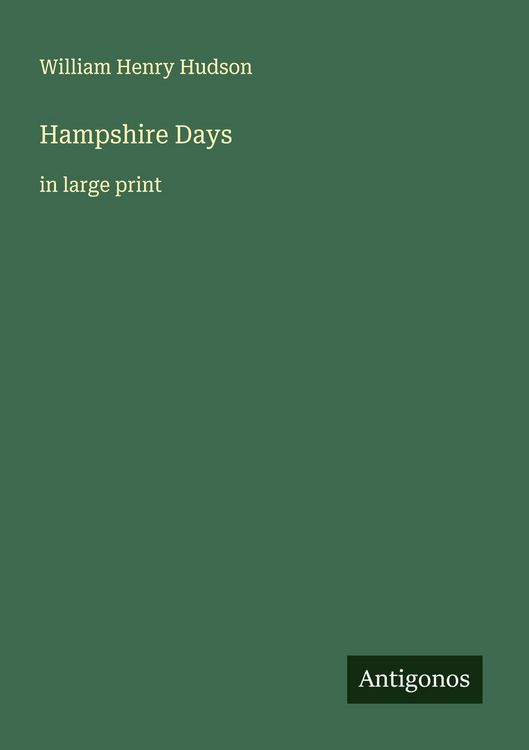 Produktbild: Hampshire Days