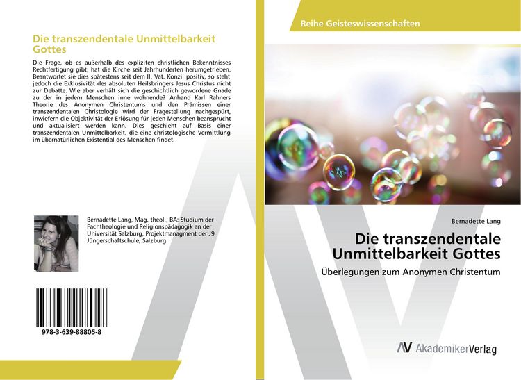 Produktbild: Die transzendentale Unmittelbarkeit Gottes