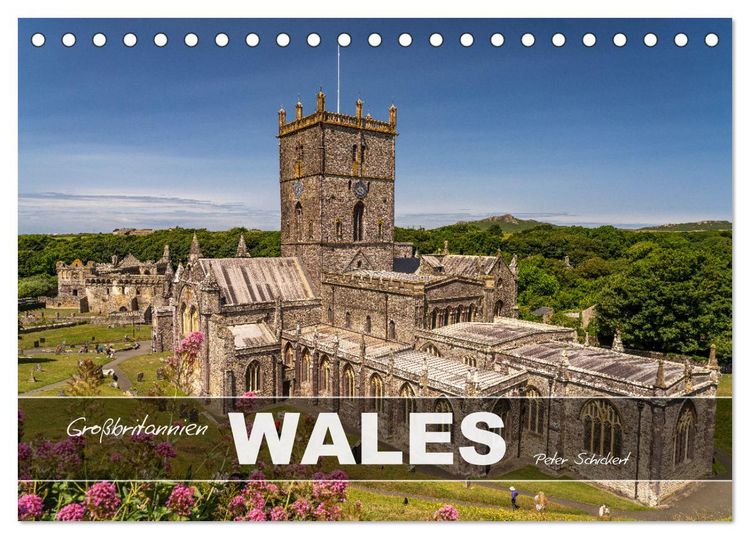 Produktbild: Gro&szlig;britannien - Wales (Tischkalender 2026 DIN A5 quer), CALVENDO Monatskalender